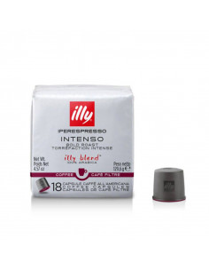 108 Capsule Cialde Caffè illy Iperespresso Tostato Forte Nero