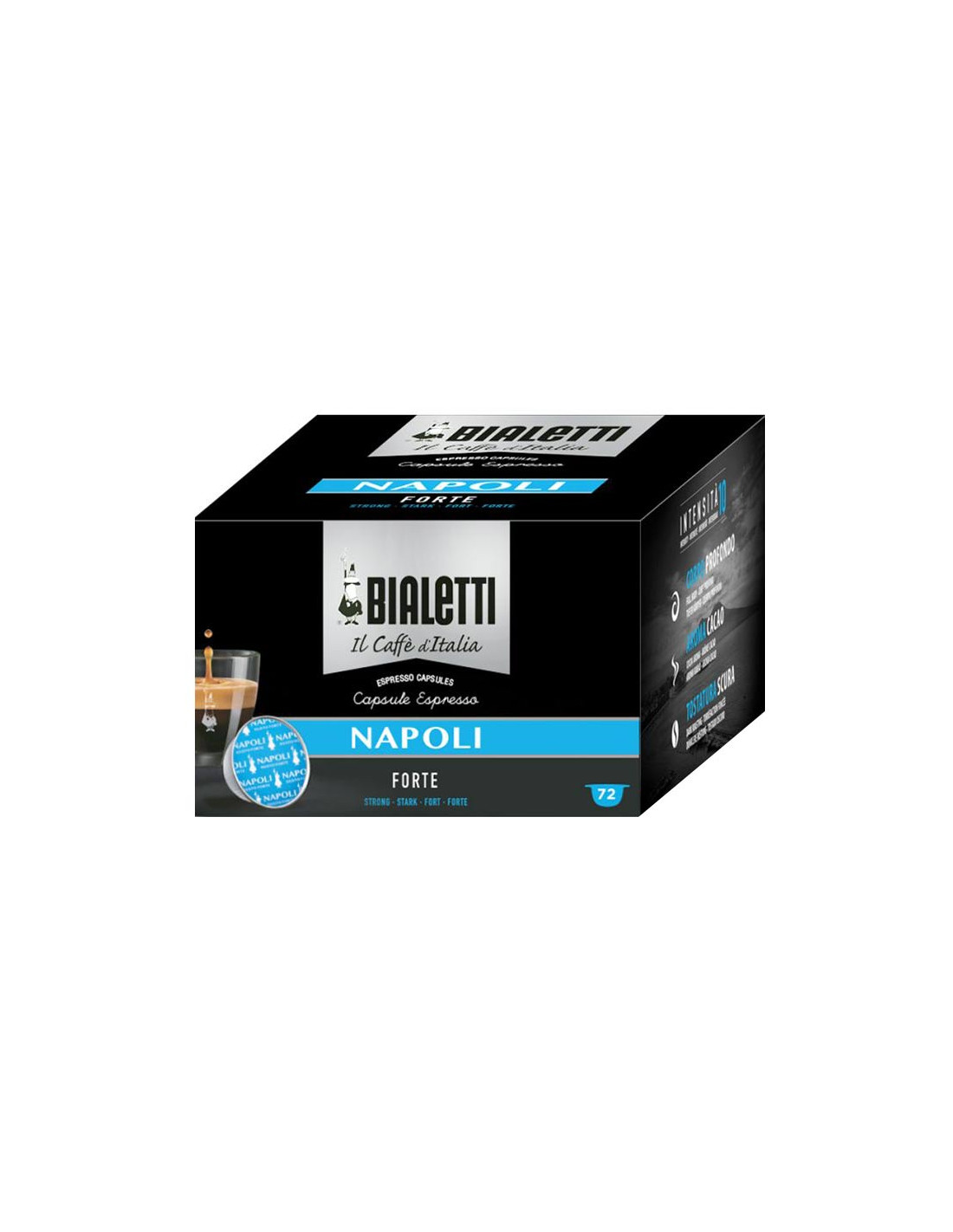 Caffè Bialetti ®* 72 capsule miscela Napoli