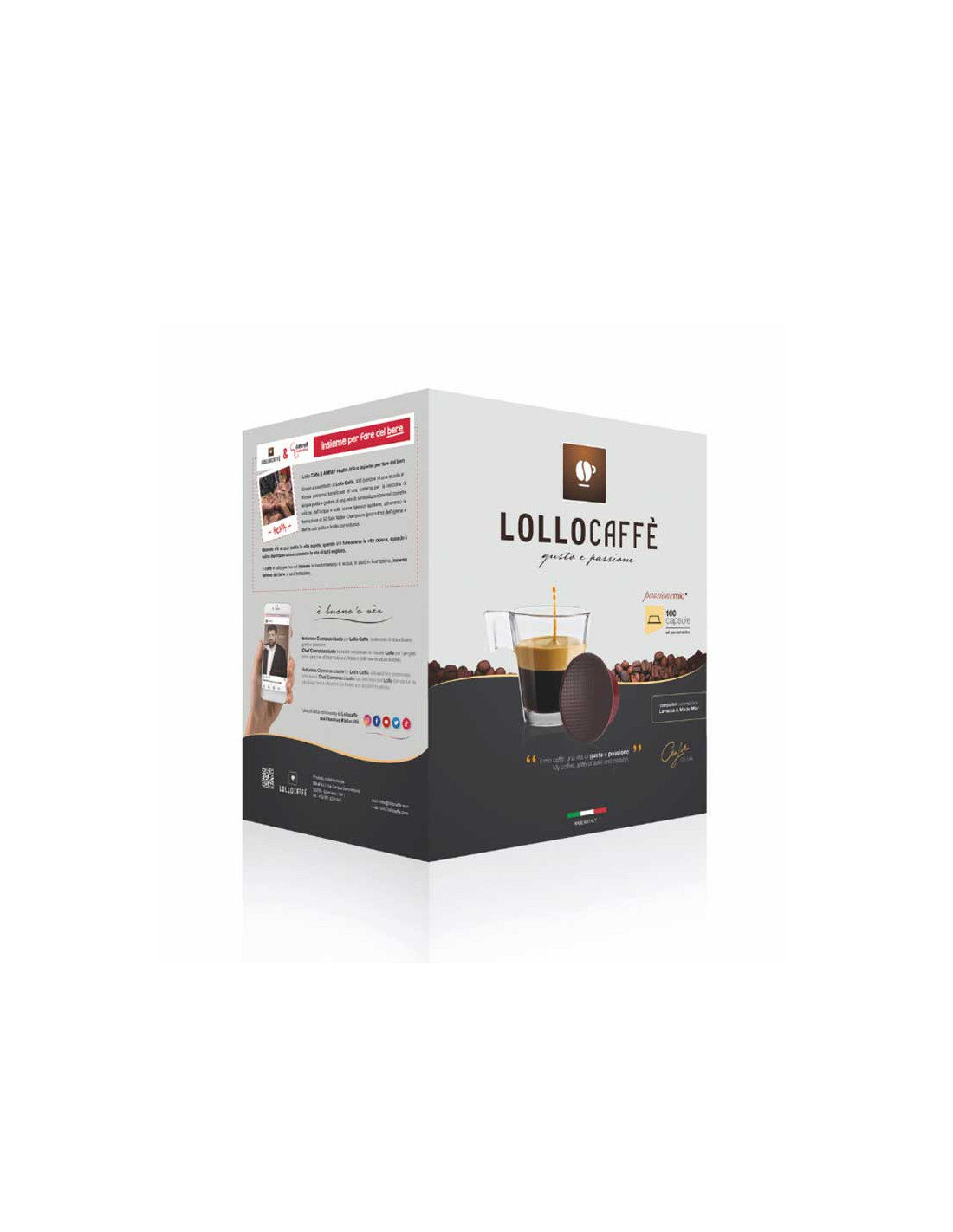 Capsule Lollo Caffè Miscela Oro Compatibili Nescafè® Dolce Gusto