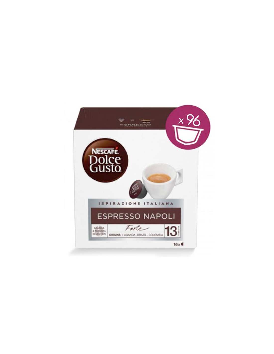 540 Capsule Nescafé Dolce Gusto Espresso NAPOLI Originali
