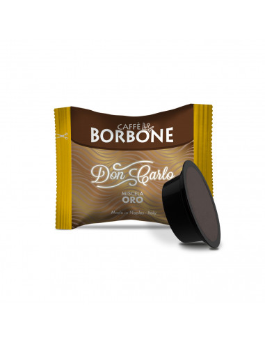 50 capsule Caffè Borbone Don Carlo miscela ORO compatibili con