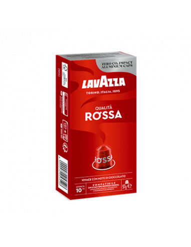 200 capsule Lavazza Qualità Rossa Alluminio compatibili Nespresso