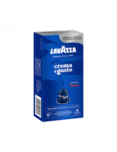 200 capsule Lavazza C&G Classico Alluminio compatibili Nespresso®  (20x10caps.)