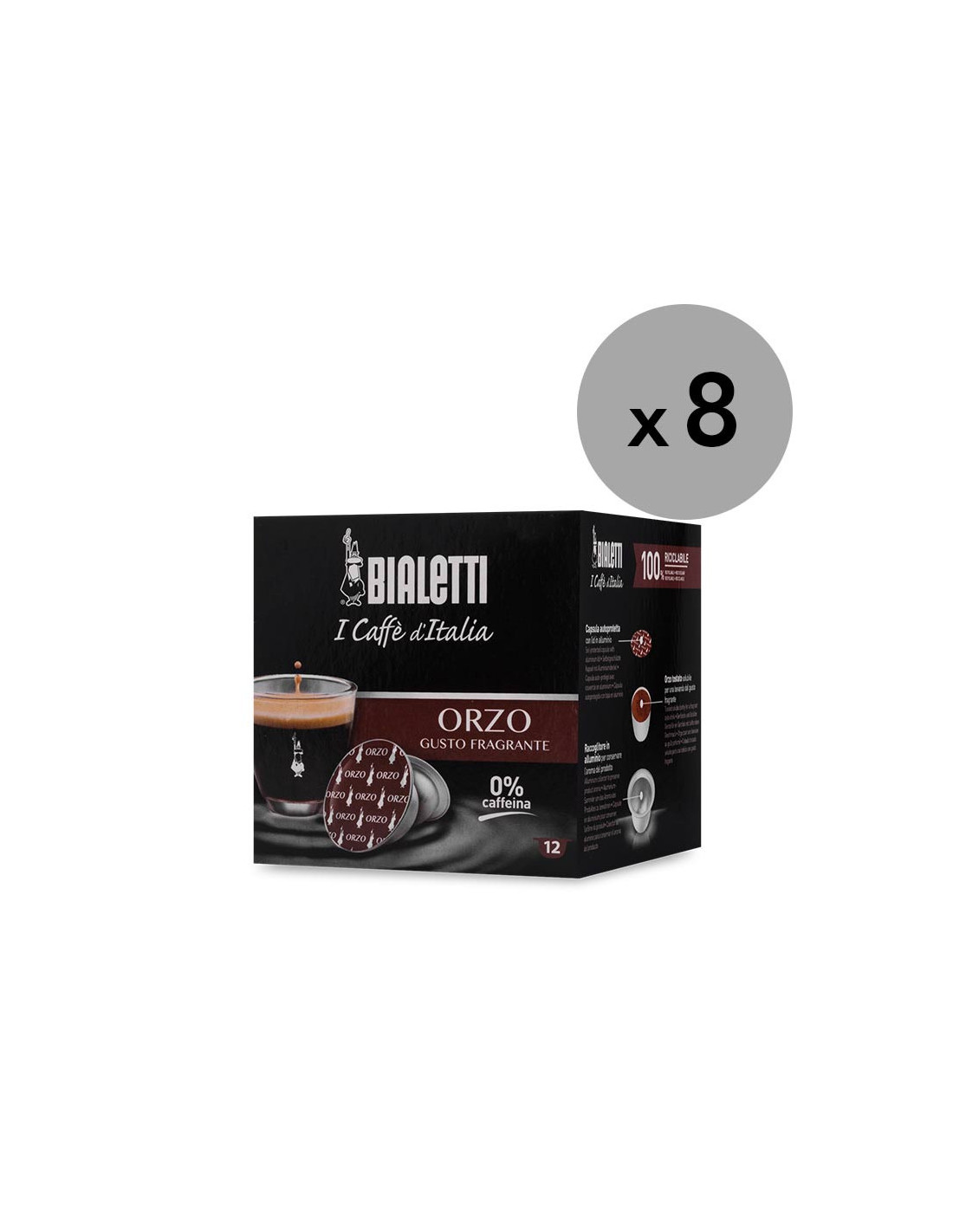 Caffè Bialetti ®* 96 capsule miscela orzo